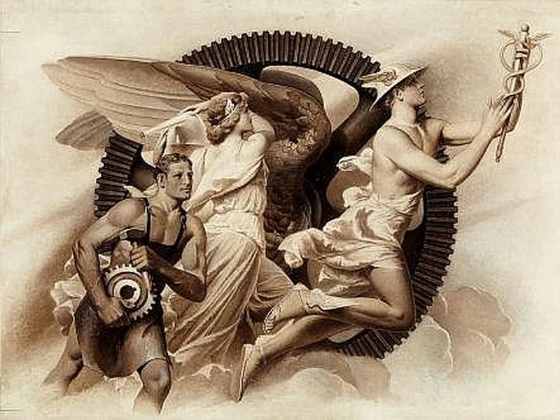 1878-Alonzo Earl Foringer - Industria